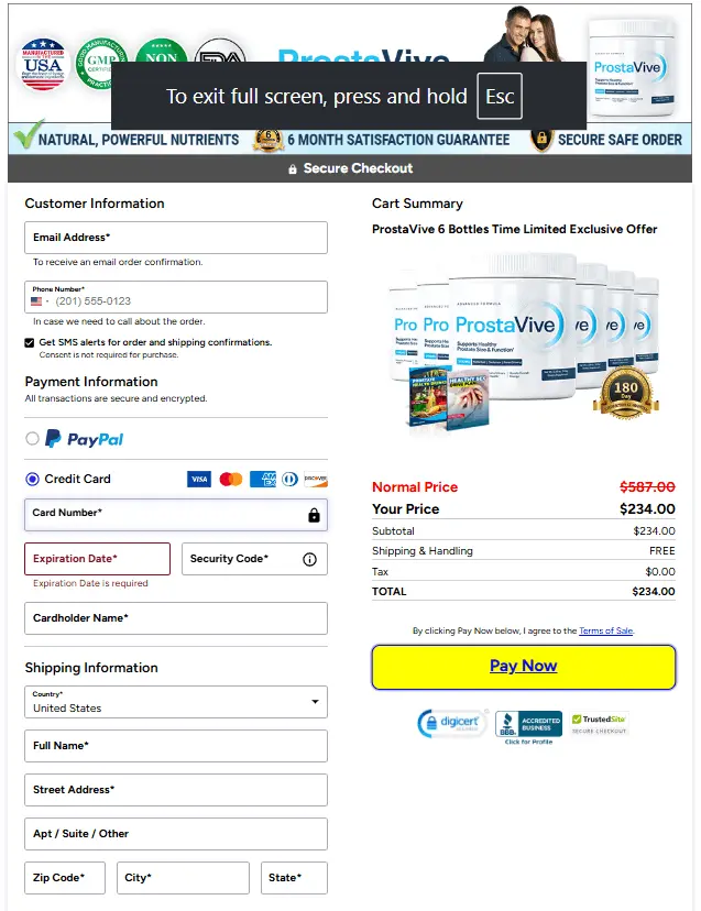 order form
